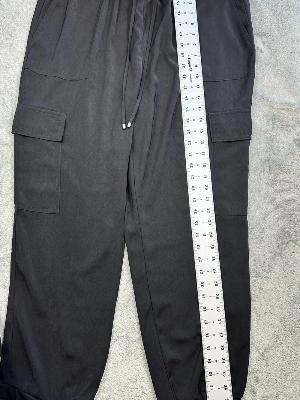 Michael Michael Kors Women’s Black Cargo Jogger Pants XL Drawstring Pull-On